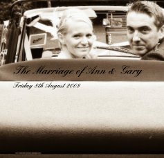 The Marriage of Ann & Gary book cover
