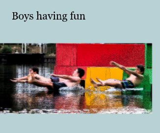 Boys having fun book cover