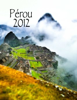 Pérou 2012 book cover
