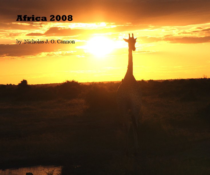 Visualizza Africa 2008 di Nicholas J. O. Cannon