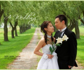 A WEDDING book cover