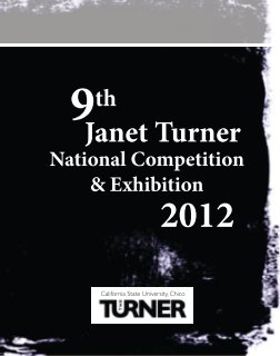 9th Janet Turner National Exhibition 2012 book cover