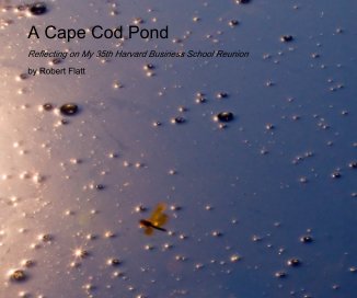A Cape Cod Pond book cover