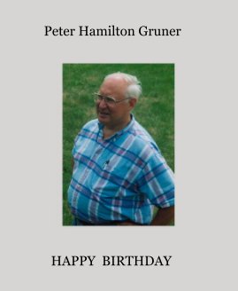 Peter Hamilton Gruner book cover