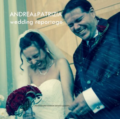ANDREA&PATRIZIA wedding reportage book cover