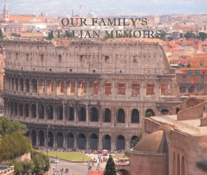 OUR FAMILY'S ITALIAN MEMOIRS book cover