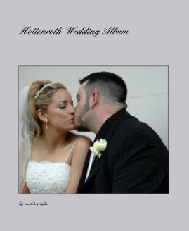 Hottenroth Wedding Album book cover