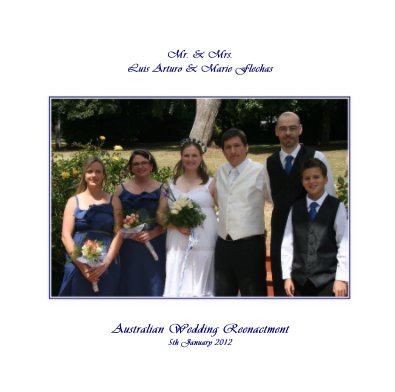 Wedding Reenactment book cover