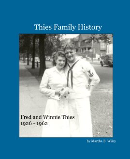 Thies Family History book cover