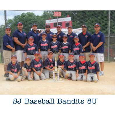 SJ Baseball Bandits 8U book cover
