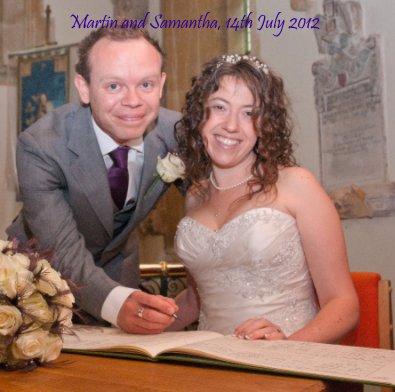 Martin and Samantha, 14th July 2012 book cover