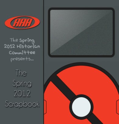 AAA Spring 2012 Scrapbook book cover