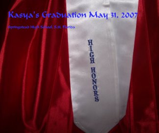 Kasya's graduation book cover