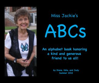 Miss Jackie's ABCs book cover