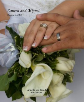 Lauren and Miguel August 2, 2008 book cover