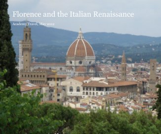 Florence and the Italian Renaissance book cover