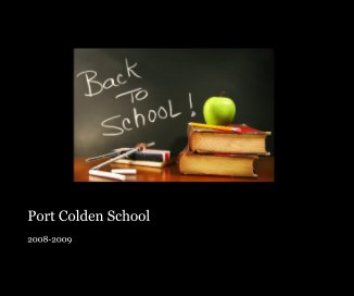 Port Colden School book cover