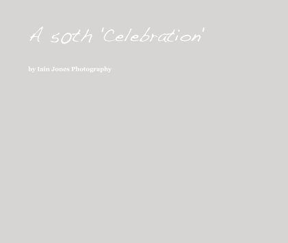 A 50th 'Celebration' book cover