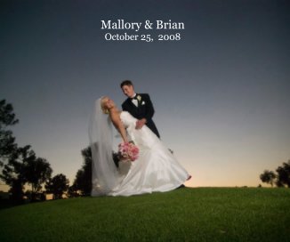 Mallory & Brian October 25, 2008 book cover