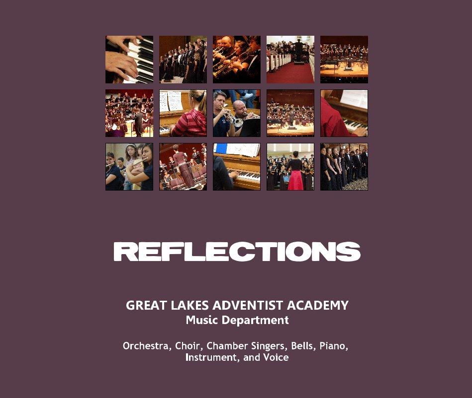 View REFLECTIONS by GLAA Music Department