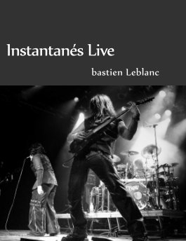 Instantanés Live book cover