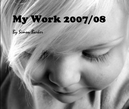 My Work 2007/08 book cover