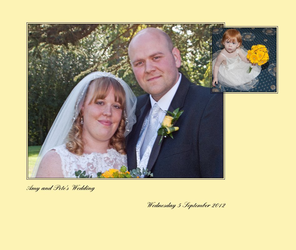 Ver Amy and Pete's Wedding Wednesday 5 September 2012 por steve012345