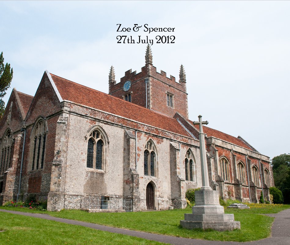 Zoe & Spencer 27th July 2012 nach Alan Bowman Photography, Basingstoke Hampshire UK anzeigen