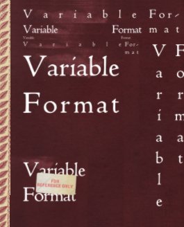 Variable Format G book cover