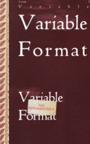 Variable Format B book cover