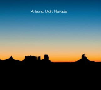 Arizona, Utah, Nevada book cover