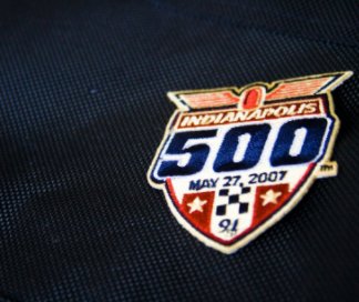 Indy500 with Blurb Logo book cover