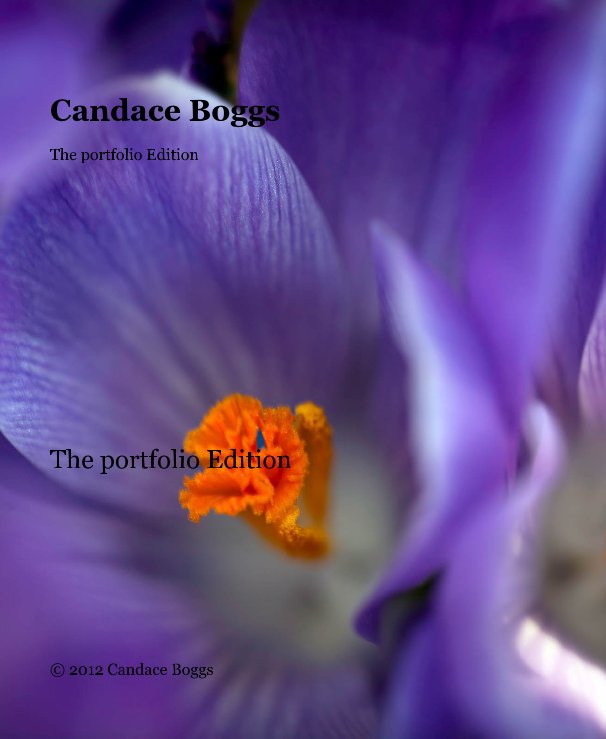 View Candace Boggs The portfolio Edition by © 2012 Candace Boggs