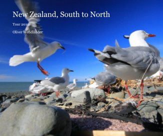 New Zealand, South to North book cover