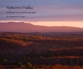 Nature's Haiku book cover