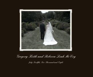Gregory Keith and Rebecca Leah McCoy book cover