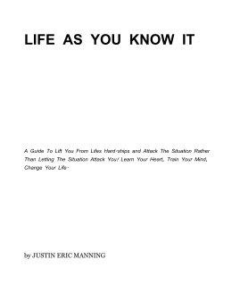 LIFE AS YOU KNOW IT book cover