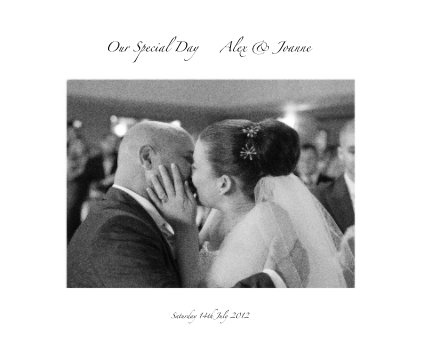Our Special Day Alex & Joanne book cover