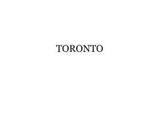 Toronto book cover