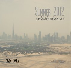 Summer 2012 worldwide adventure book cover