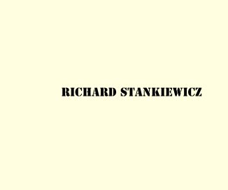 Richard Stankiewicz book cover