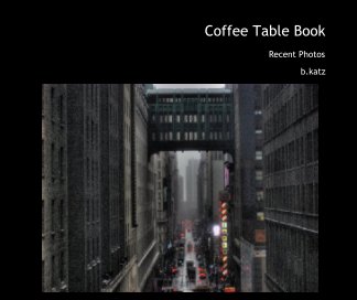 Coffee Table Book book cover