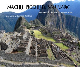 MACHU PICCHU El Santuario book cover