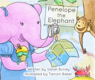 Penelope The Elephant 2012 version book cover