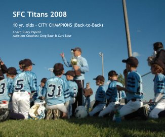 SFC Titans 2008 book cover