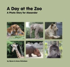 A Day at the Zoo A Photo Story for Alexander book cover