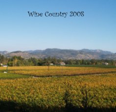 Wine Country 2008 book cover
