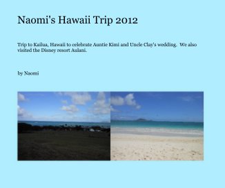 Naomi's Hawaii Trip 2012 book cover