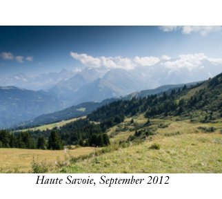 Haute Savoie 2012 book cover