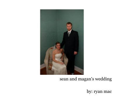 sean and magan's wedding book cover